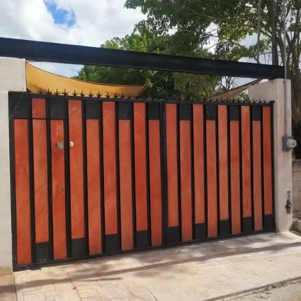 portones con puerta incluida - crear portones