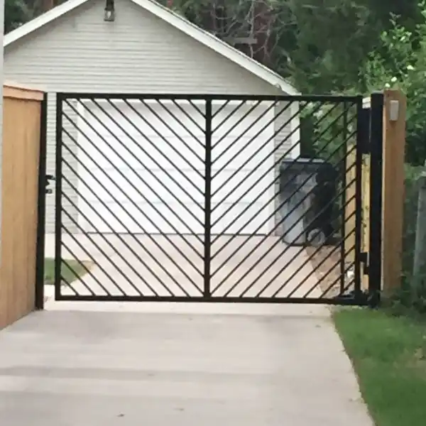 portones de metal - sencillos - guatemala