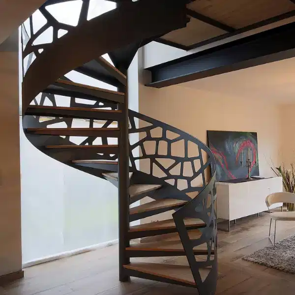 escalera caracol de metal - escaleras de herreria - escaleras metalicas - fabricacion e instalacion de escaleras - ciudad guatemala