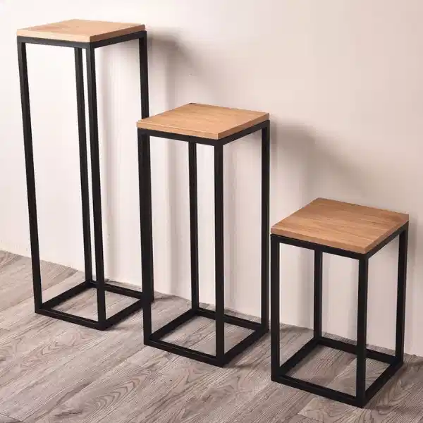 bases de metal para pasteles - soporte de pasteles - sostener pasteles - soportes de herreria para pasteles