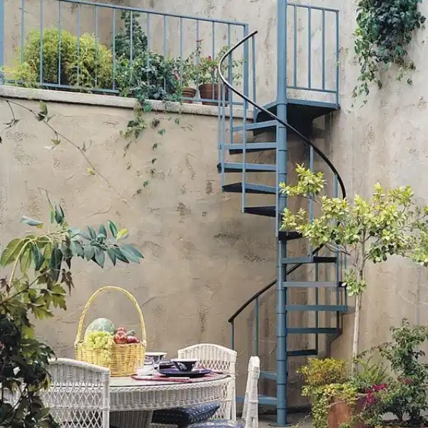 escalera caracol de metal - escaleras de herreria - escaleras metalicas - fabricacion e instalacion de escaleras - ciudad guatemala