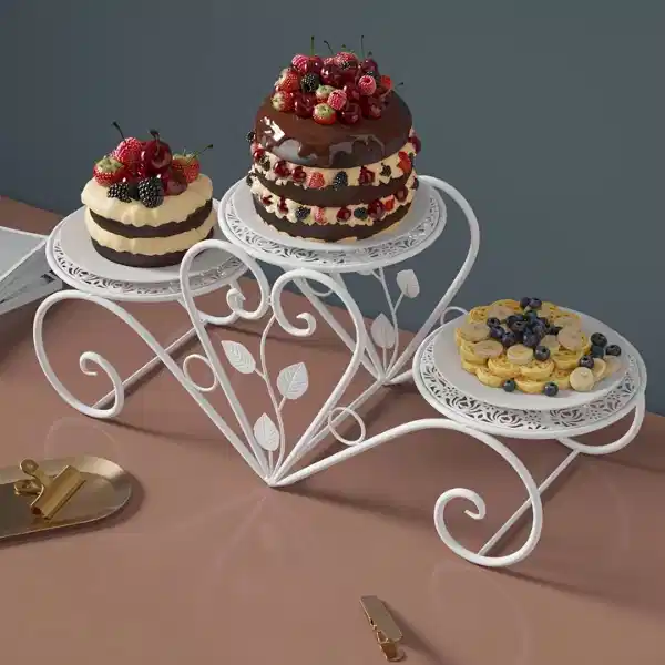 bases de metal para pasteles - soporte de pasteles - sostener pasteles - soportes de herreria para pasteles